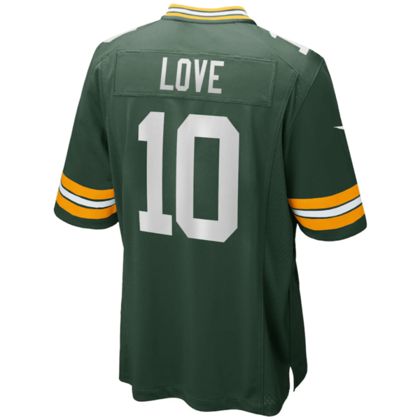 Green Bay Packers Jordan Love Trikot Backside