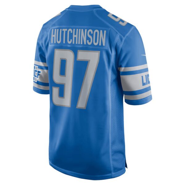 Hutchinson Lions Blue Home Back