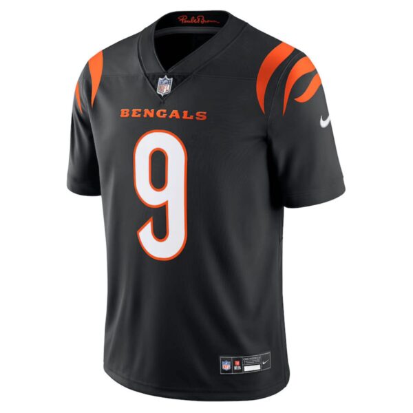 Joe Burrow Trikot Bengals Schwarz front