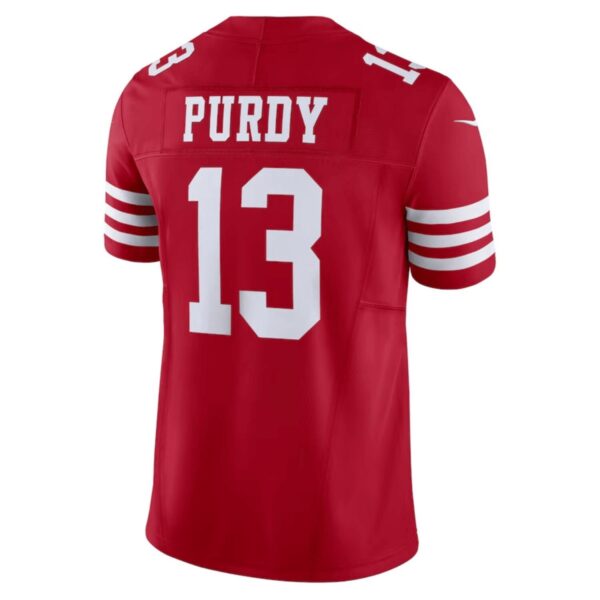 Purdy 49ers Red Home Back